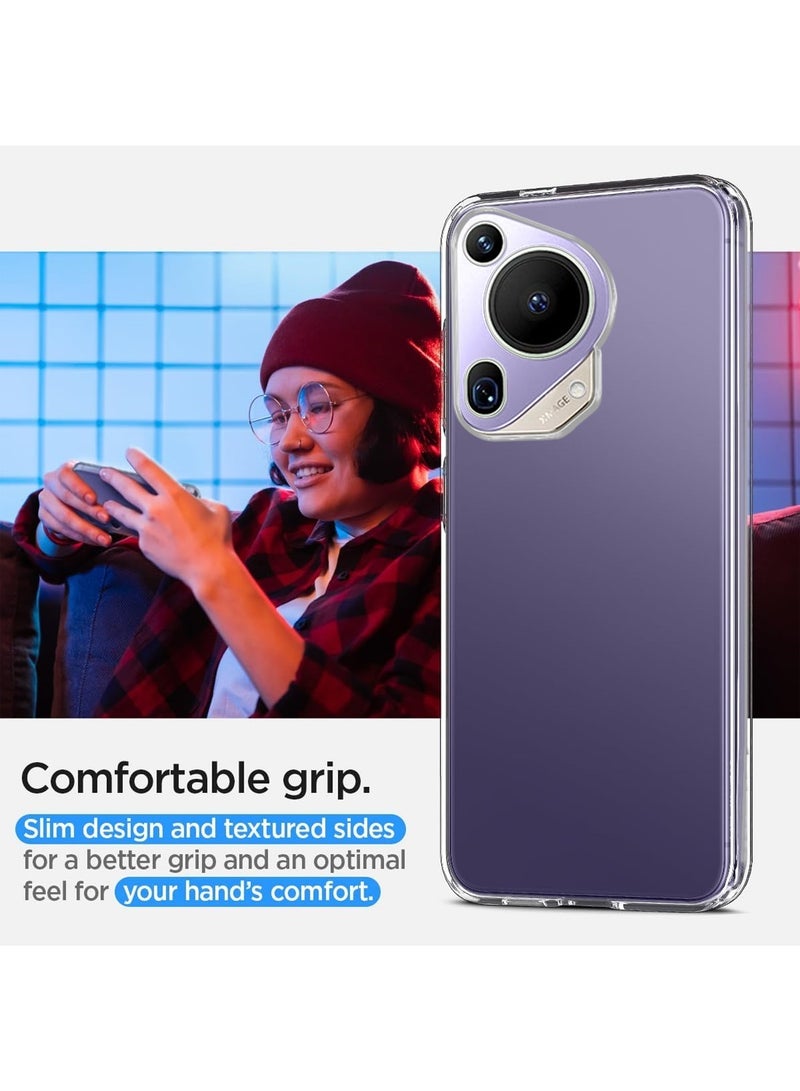 Techie Huawei Pura 70 Ultra 5G TPU Clear Case | Soft Corner, Slim, Shockproof, Anti-Fingerprint Transparent Cover - Image 3