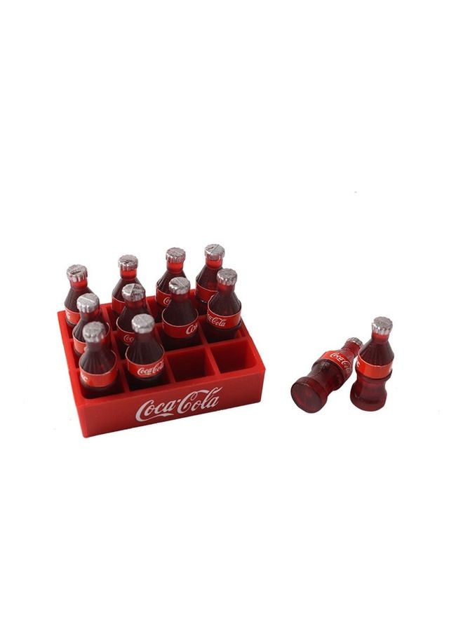 NIBEMINENT RC Mini Coke Bottle And Tray Decoration Accessory Tool 5 x 4 4cm - Image 2