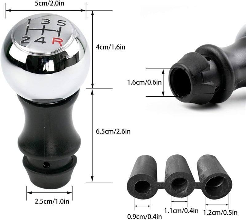 Wivplex 5 Speed Manual Gear Shift Knob - Image 2