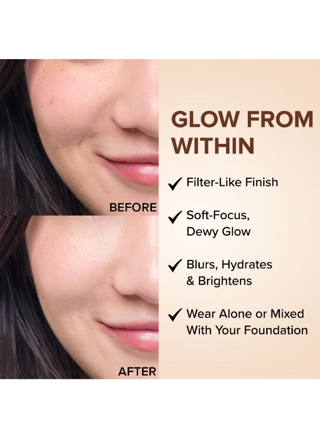 Character - Top Coat Glow Foundation And Concealer - Image 1