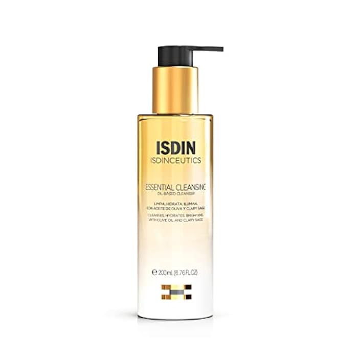 Isdinceutics ISDIN Isdinceutics Essential Cleansing Oil - Facial Cleanser with Cleansing Oil for Radiant Skin, 6.76 FL OZ - Image 1