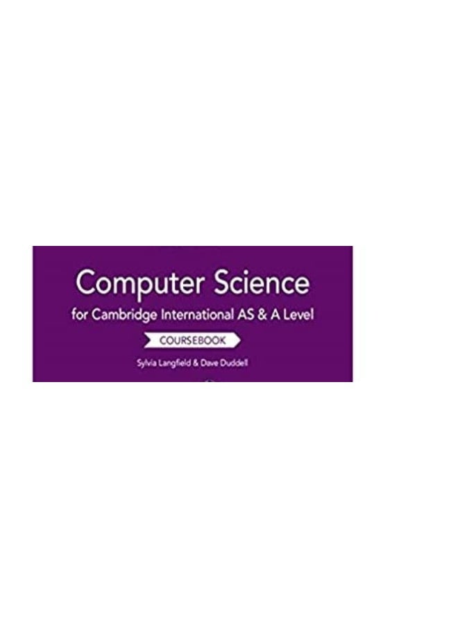 Cambridge University Press International As And A Level Computer Science Coursebook  - Image 3