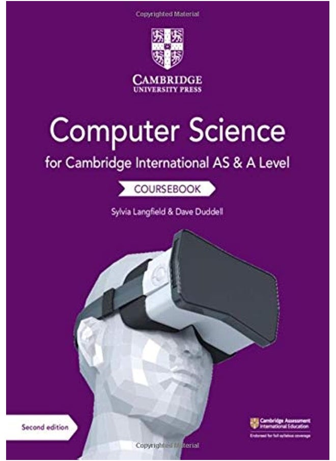 Cambridge University Press International As And A Level Computer Science Coursebook  - Image 1