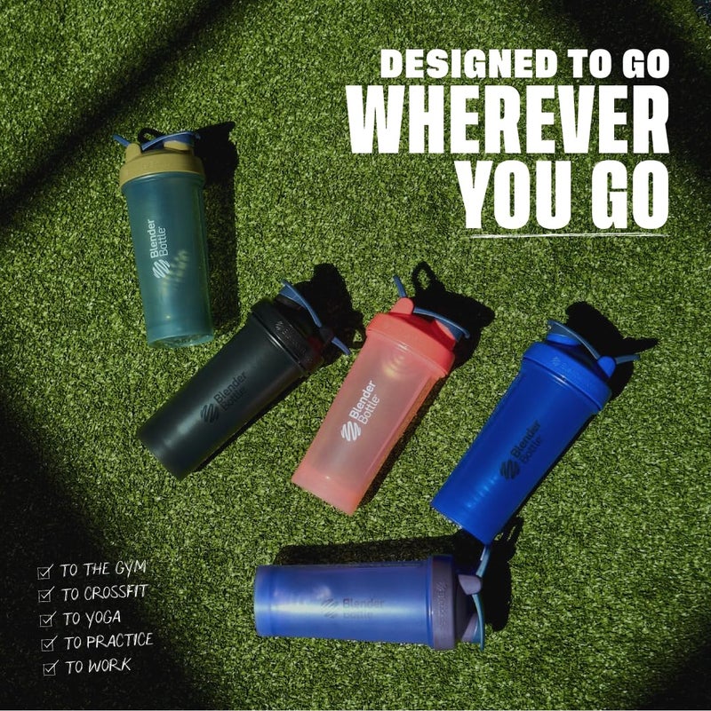BlenderBottle Classic V2 Shaker Bottle Perfect for Protein Shakes and Pre Workout, 20-Ounce, Plum - Image 5