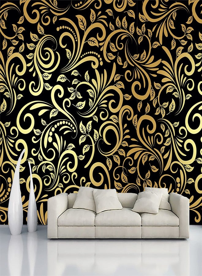WALL DECOR Floral Decor Wallpaper Multicolor Wall Sticker for Home D�cor, Living Room, Bedroom, Hall, Kids Room, Play Room(Self Adhesive Vinyl, Waterproof Model DW026) (16 X 50 INCH) - Image 4
