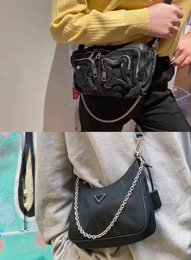 RED APPEL Purse Chain Replacement Strap Handle Shoulder Crossbody Luxury Handbag Metal - Image 5