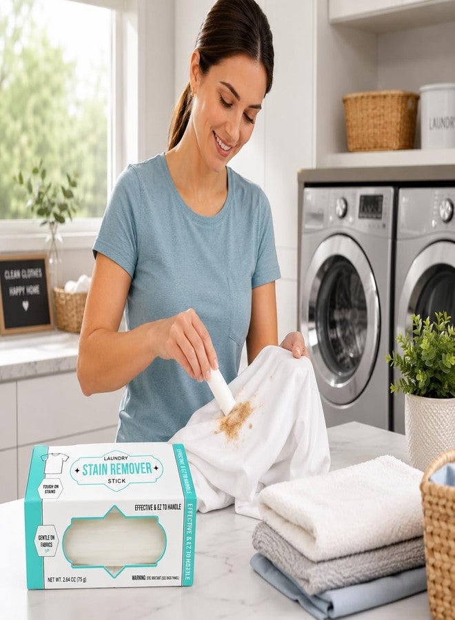 2 Pack - Laundry Stain Remover Stick 2.5 oz Lemongrass | Powerful Natural Stain Lifter | Stain Remover Eco-Friendly, Travel-Friendly, & Tough on Stains - Image 4