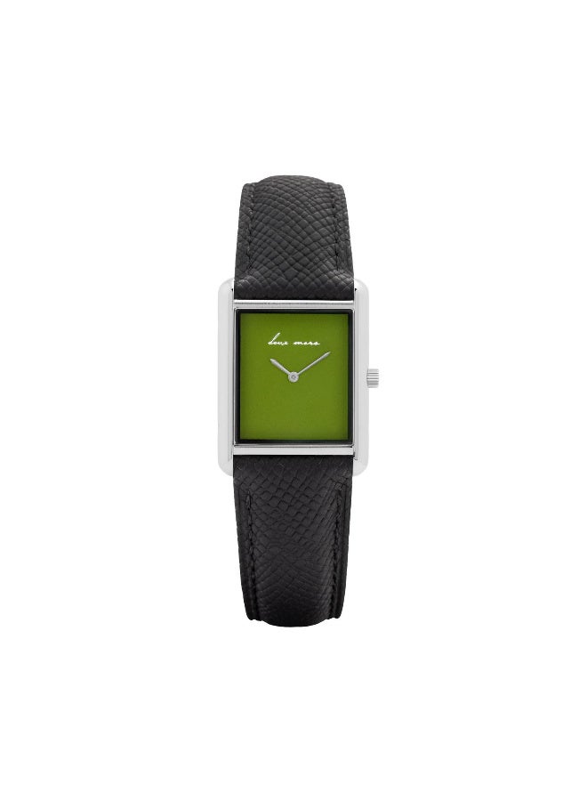 Deux Mers French Design Quartz Rectangular  Dial Watch - Image 1
