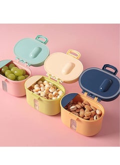 Baby Formula Dispenser Food Containers Snack Storage Transparent Scale Double Compartment PP Moisture-Proof Milk Powder Box for Travel Infant Outdoor Yellow Large - pzsku/Z425E08BCCA06E2F2B5AFZ/45/_/1728748647/acdda862-6a42-4ef7-af8d-662cea2d5a37