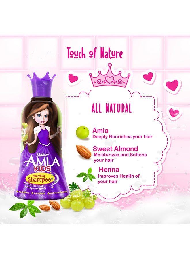 Dabur Amla Kids Detangler And  Hair Oil With Shampoo - Image 4