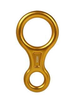 NIBEMINENT Outdoor Climbing Descender 8-Shape Descent Control Device for Rock 15*15*15cm  - Image 1
