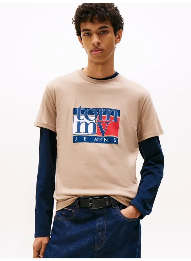 Flag Graphic Slim T-Shirt