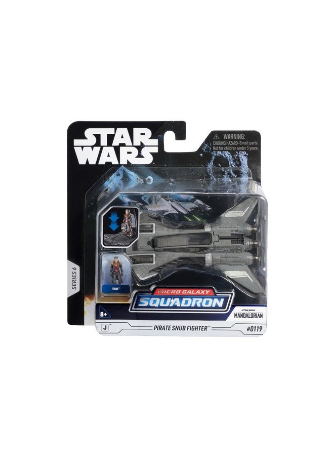 STAR WARS Star Wars Micro Galaxy Squadron SWJ0145 Pirate Snubfighter Official 7.5 cm Vehicle with Figure - Image 1