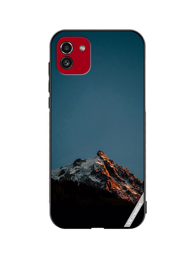 VR CREATIVE Protective Case Cover For Samsung Galaxy A03 Mountain Design Multicolour - Image 1