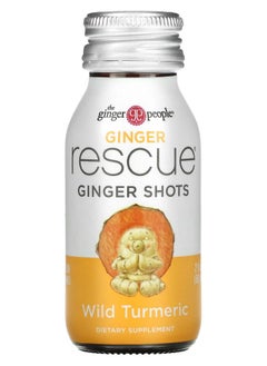 The Ginger People Ginger Rescue Shots Wild Turmeric 2 fl oz (60 ml) 