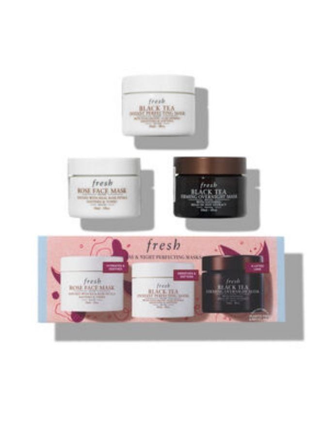 Fresh - Day & Night Perfecting Masks Gift Set 30ML - Image 1