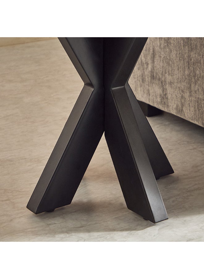 Home Box Clifton Live Edge Solid Wood End Table 55 x 55 x 55 cm - Image 5