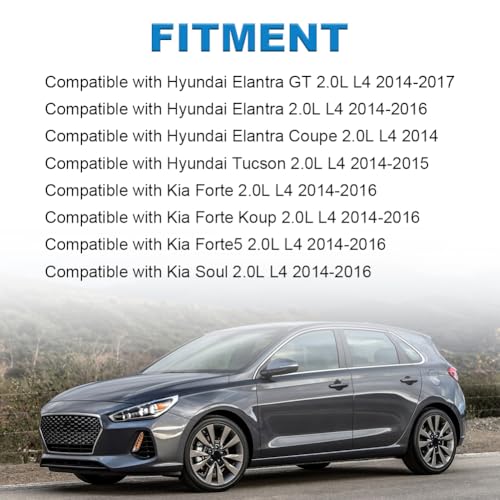 JDMON Fuel Injectors Compatible with Hyundai Elantra Tucson 20142017 Kia Forte Soul 20142016 Replacement for 353102E500 353102E500 0261500094 FJ1286 4Pcs - Image 3