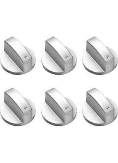 6 Pack Stove Knob 6Mm Zinc Alloy Control Knob Oven Switch Universal Stainless Steel Gas Stove Control Knobs For Oven Cooktop Gas Stove Compatible With General Oven Stove Range - pzsku/Z425EFB9F509909A6B882Z/45/_/1741178731/07088aa7-1c34-4528-a93b-f5c78a77f4e7