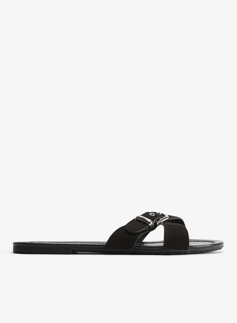 H&M Crossover-strap sandals