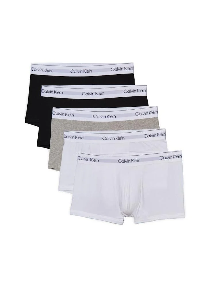 كالفن كلاين 5 Pack Logo Band Trunk