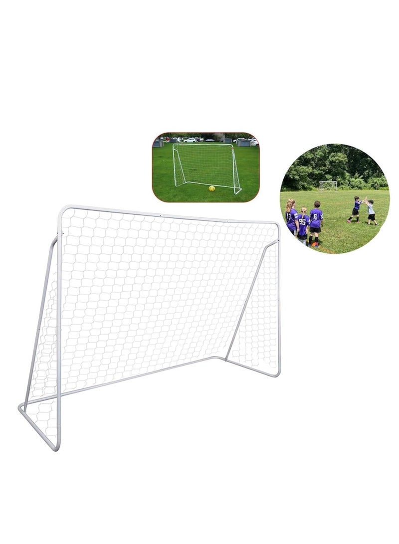 مرمى كرة قدم مع شبك 1.82mx61cmx1.22m