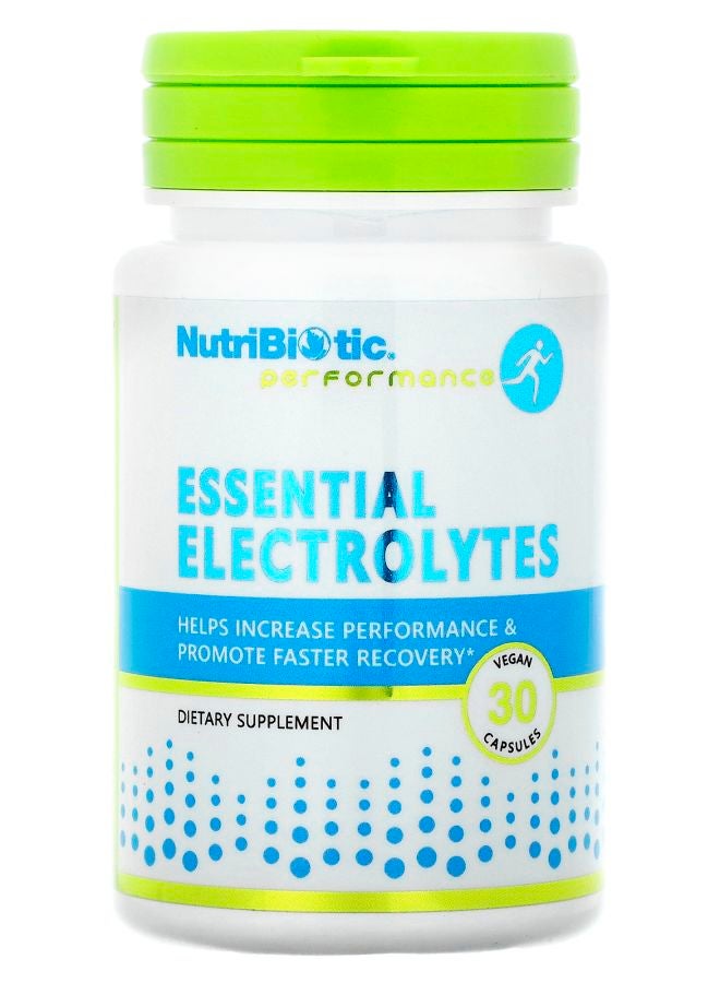 Nutribiotic Performance Essential Electrolytes 30 Vegan Capsules