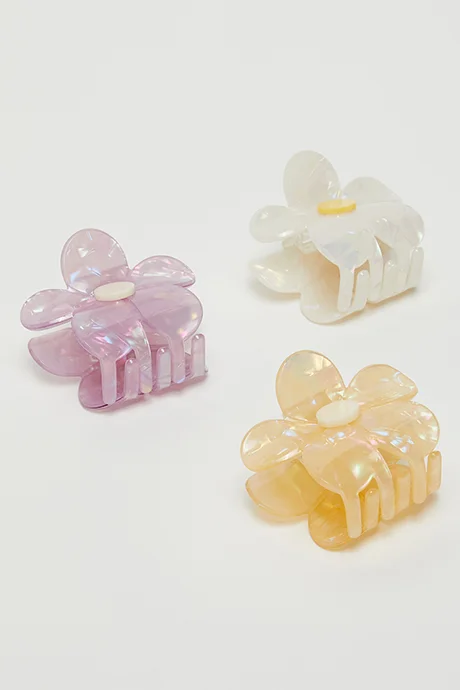 أر أند بي 3 Pack Claw Clips