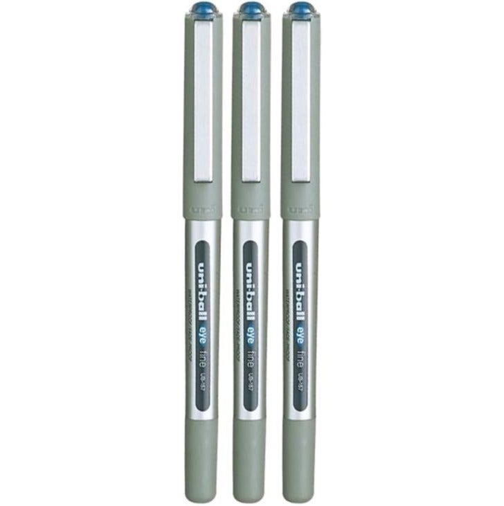 Uniball قلم رولر Uni-Ball EYE UB-157 أزرق - عبوة من 3 - Image 1