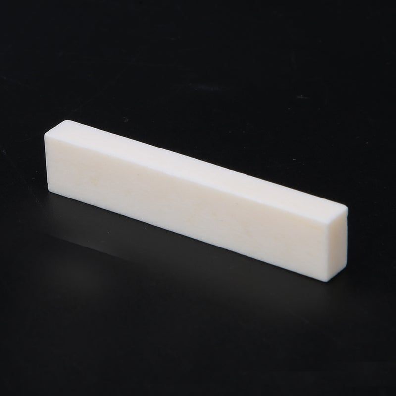 5Pcs DIY Blank Buffalo Bone Nut String Pillow for Classical Electric Acoustic Guitar 52x6x10mm - Image 2