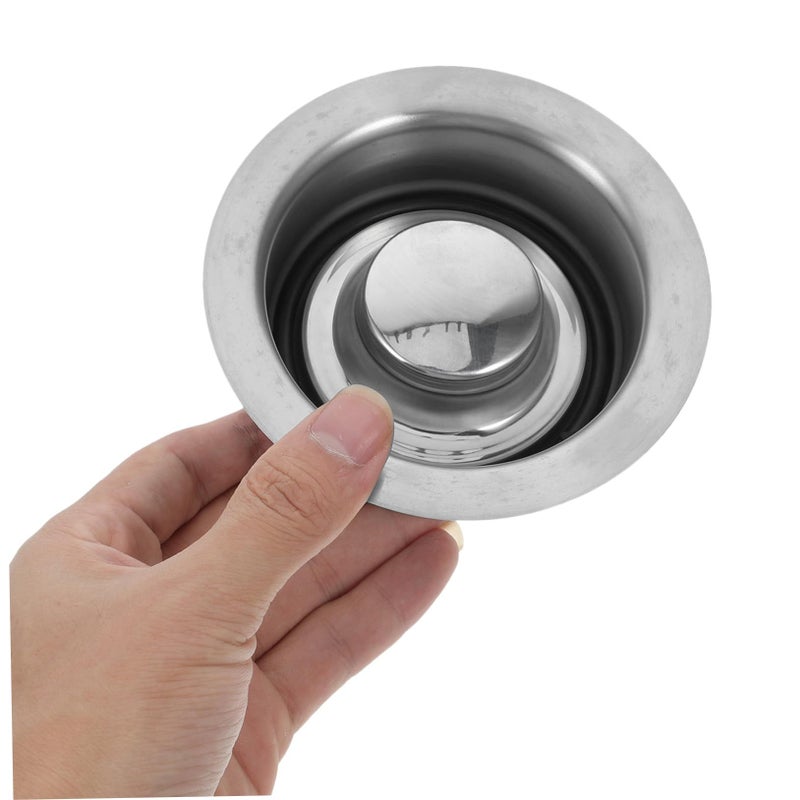 Kitchen Sink Drain Flange Kit With Strainer Splash Guard Easy Install - Image 4