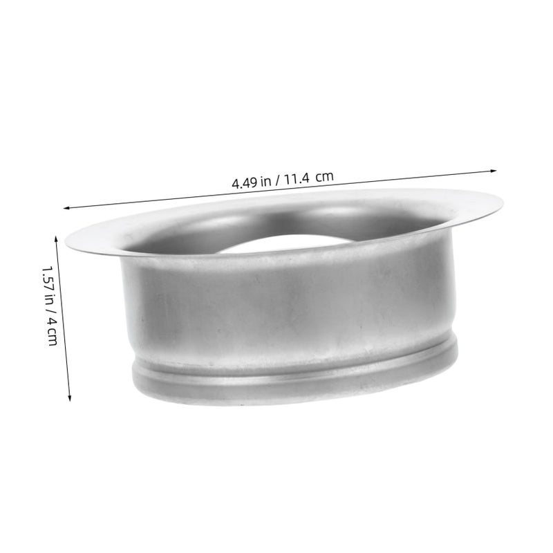 Kitchen Sink Drain Flange Kit With Strainer Splash Guard Easy Install - Image 3