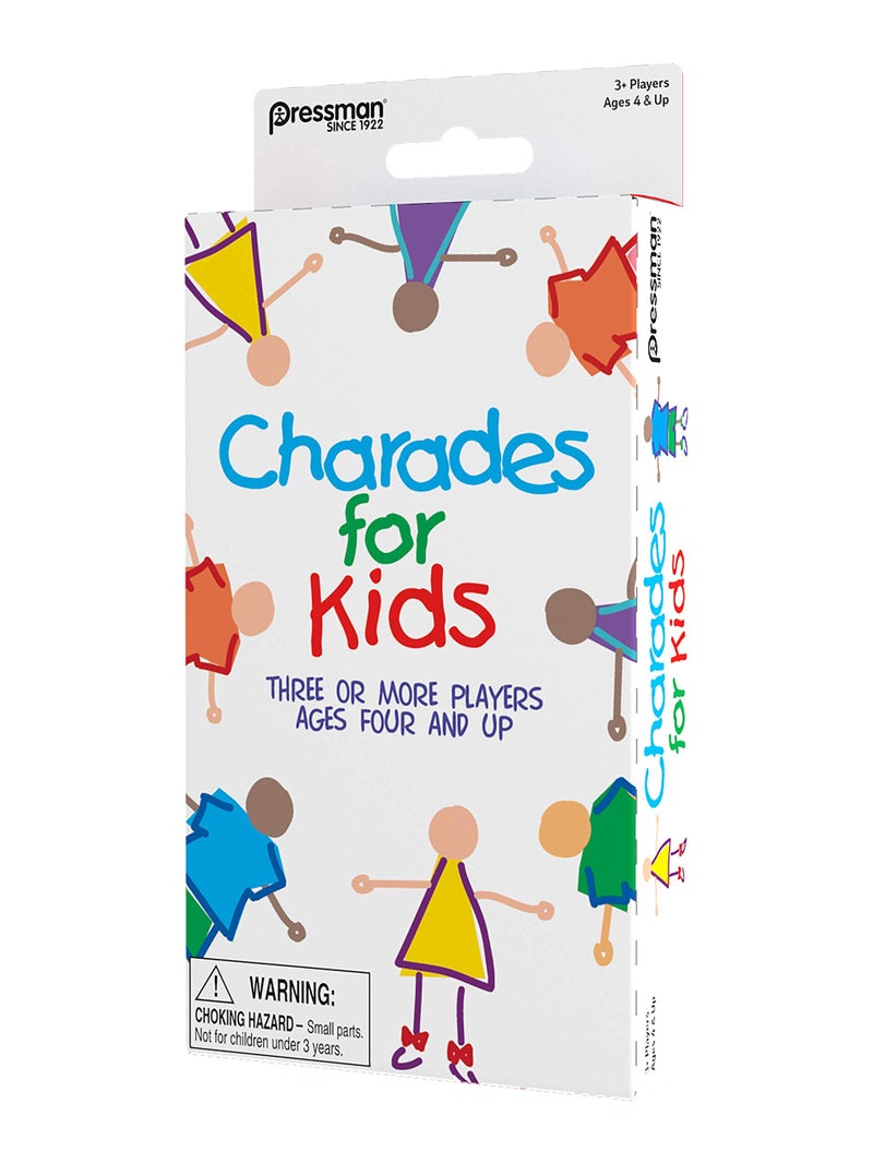 Pressman Charades for Kids Peggable - No Reading Required Family Game Multicolor ,5" - Image 2