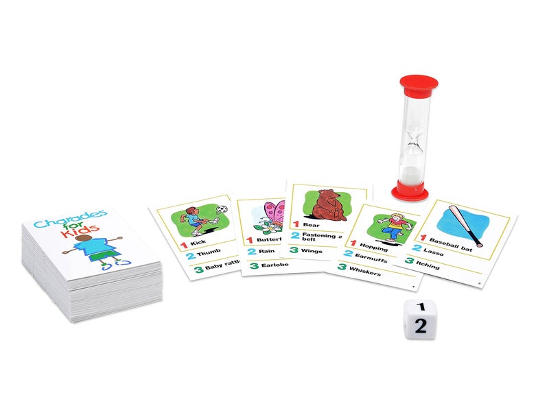 Pressman Charades for Kids Peggable - No Reading Required Family Game Multicolor ,5" - Image 3