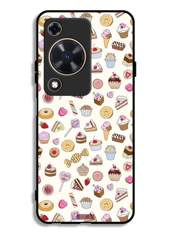 Tolwak Huawei Nova Y72S Protective Case Cover Pattern Of Favorite Items