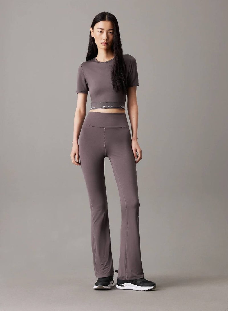 CALVIN KLEIN Cropped Gym T-shirt - Image 4