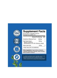 Natures Craft Natures Craft Glutathione Superior Potency 60 Capsules  - Image 3