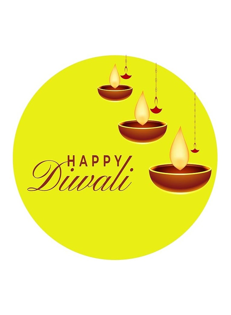 Diwali Stickers Ideal For Gift Wrapping Diwali Stickers For Gift Bag Happy Diwali Vinyl Sticker