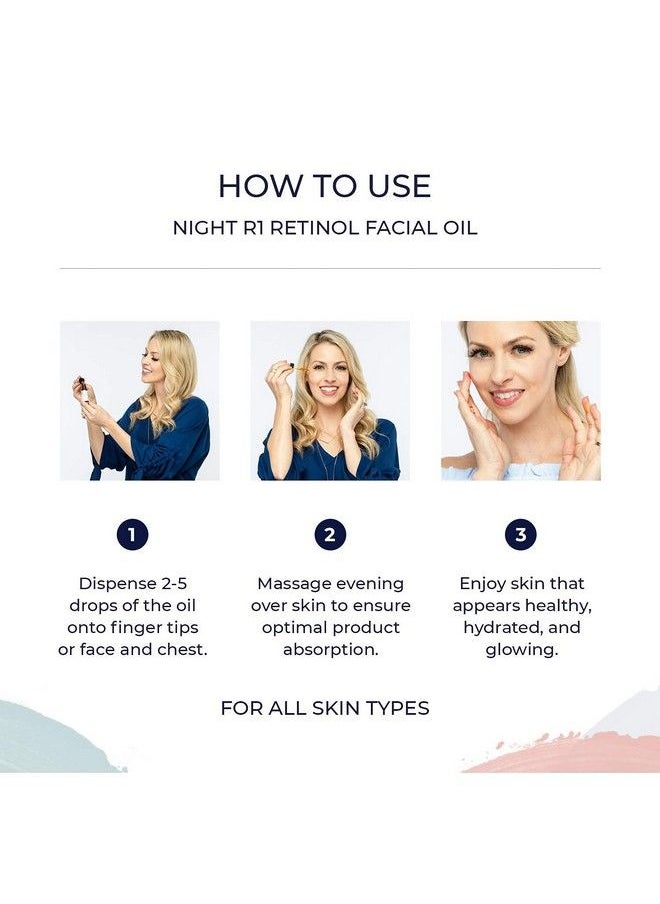 Alana Mitchell - Skin Care Retinol Serum For Face Overnight Face Serum Anti Aging Serum To Reduce Dark Spots Wrinkles & Fine Lines 100% Natural Face Oil Brightening Skin Care Facial Oil (15 Ml) - Image 1