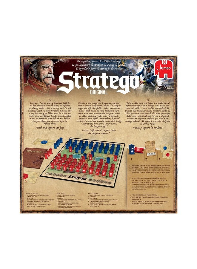 jumbo Jumbo, Stratego - Original, Strategy Board Game, 2 Players, Ages 8 Year Plus - Image 3