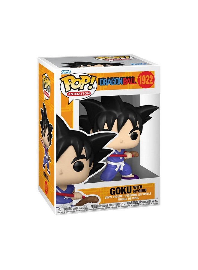Funko Pop! Animation: Dragon Ball - Goku with Nyoibou - Image 1