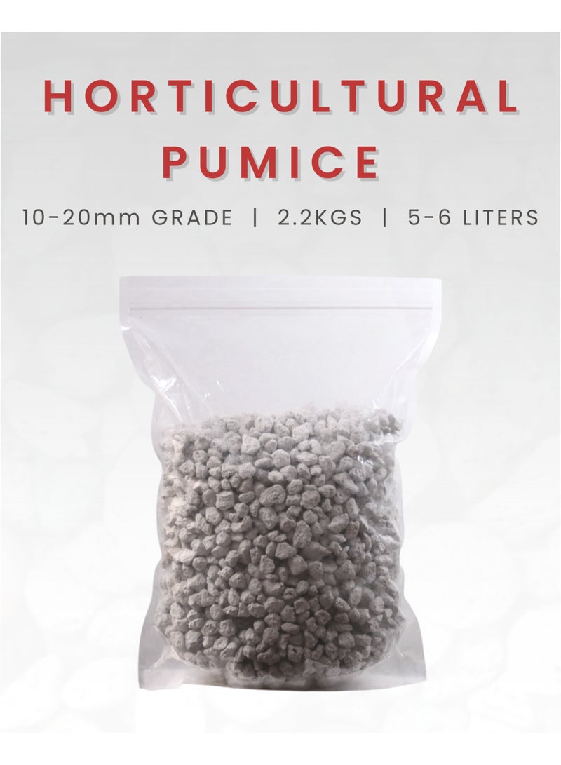 حجر خفاف زراعي وزن ٥-٦ ليتر – بديل غير عضوي للتربة للزراعة شبه المائية والنباتات المزروعة في الأصص - Image 3