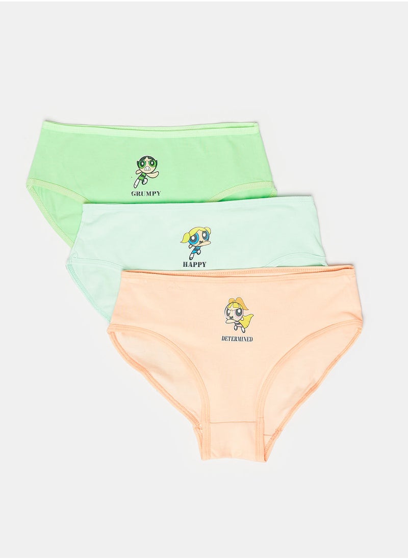 Carina - Pack of 3 Girly Brief Panties - Image 1