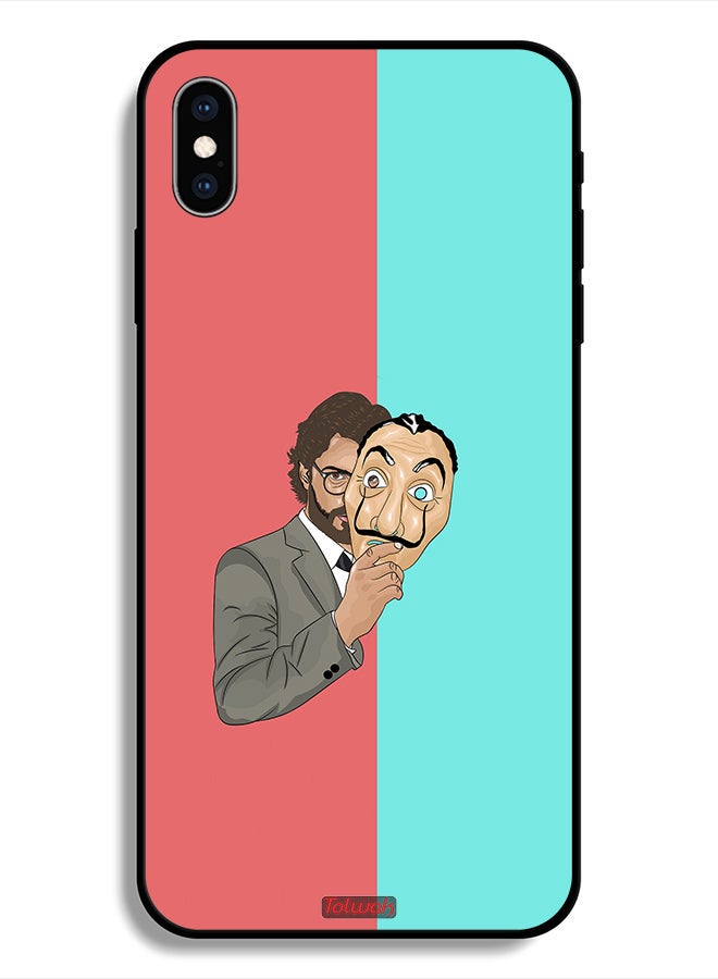 Tolwak Protective Case For Apple iPhone X The Professor Art - Image 1