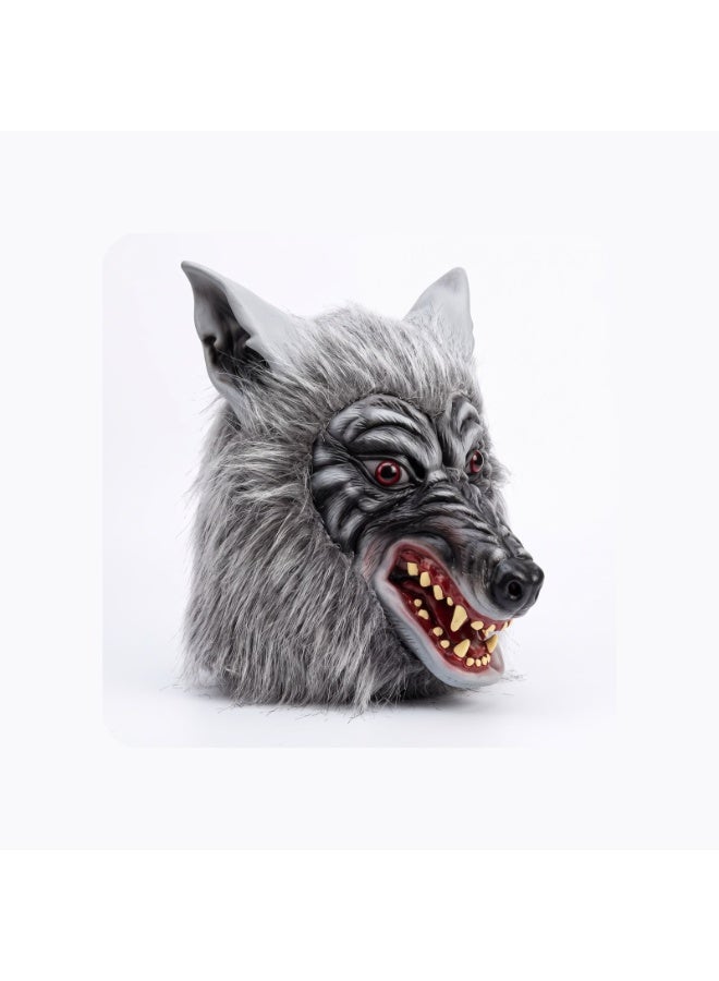 Brain Giggles BrainGiggles Scary Ware Wolf Mask, Durable, Adjustable Full Face Halloween Costume Mask for Men & Women, Masquerade & Halloween Cosplay Party face cover for adults ,(Ware Wolf Mask). - Image 1