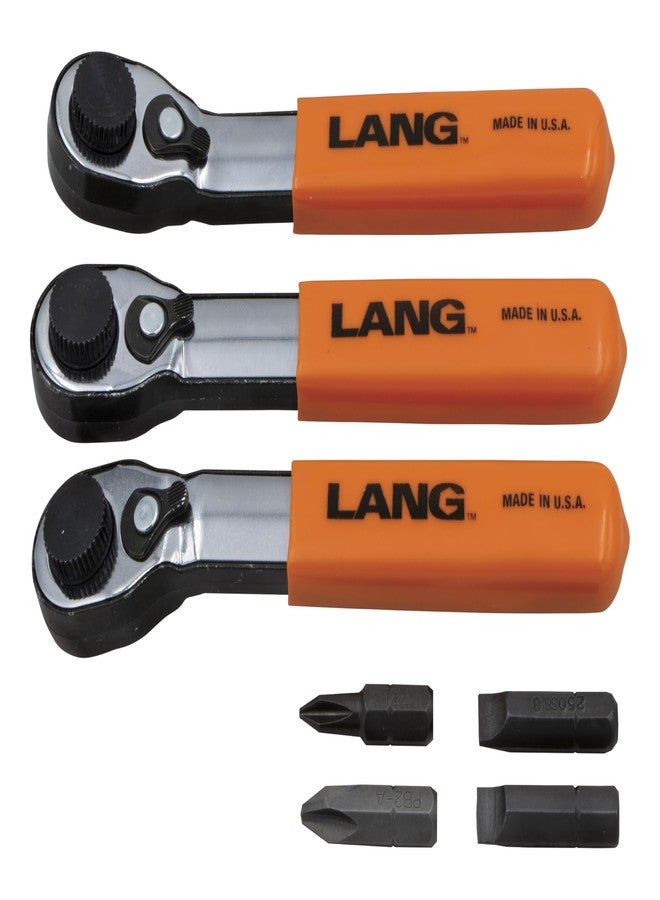 Lang Tools 5220 7-Piece Fine Tooth Bit Wrench Set , Black - Image 2
