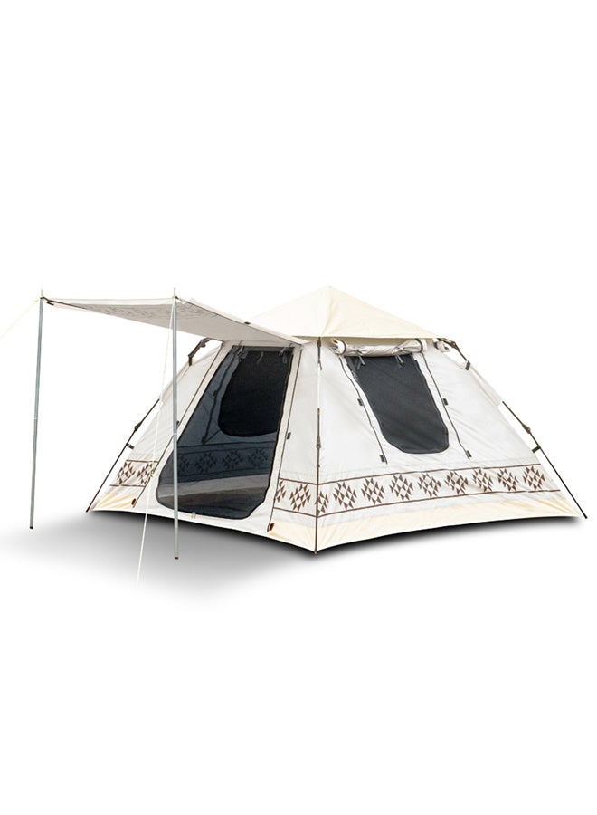 DPT Camping Tent, White, Size210*210*135Cm - Image 1