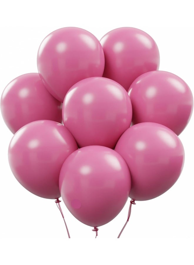 Goldedge – 50 PC Bubble Gum Pink Latex Balloons, 12 Inch Soft Pastel Balloons for Baby Showers, Birthdays & Event Styling - Image 1