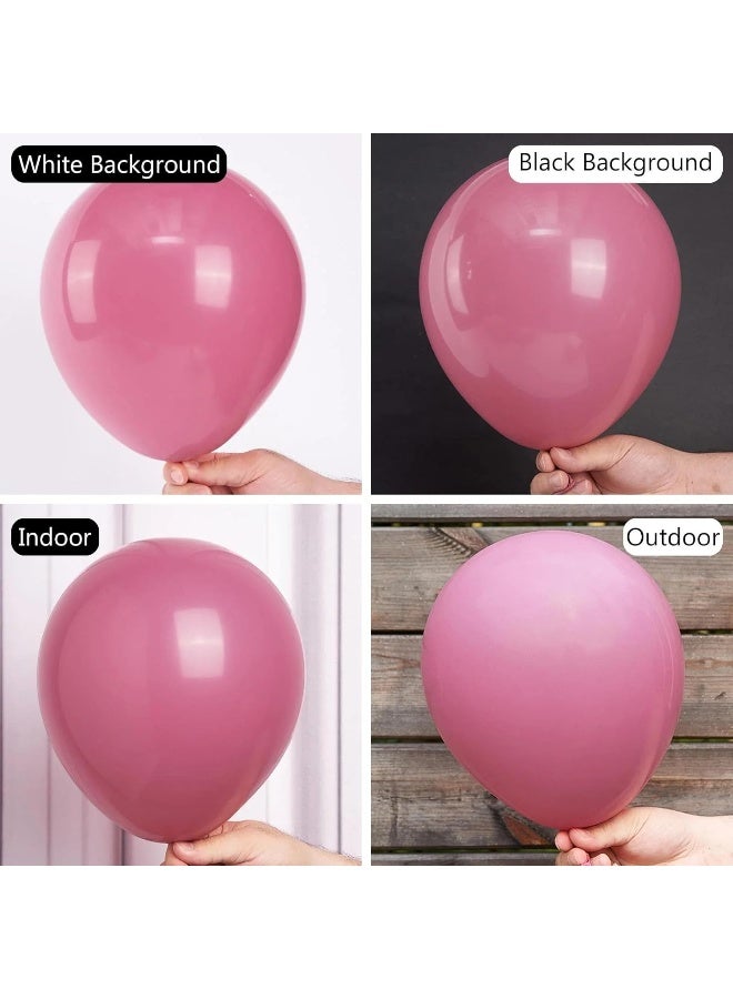 Goldedge – 50 PC Bubble Gum Pink Latex Balloons, 12 Inch Soft Pastel Balloons for Baby Showers, Birthdays & Event Styling - Image 4