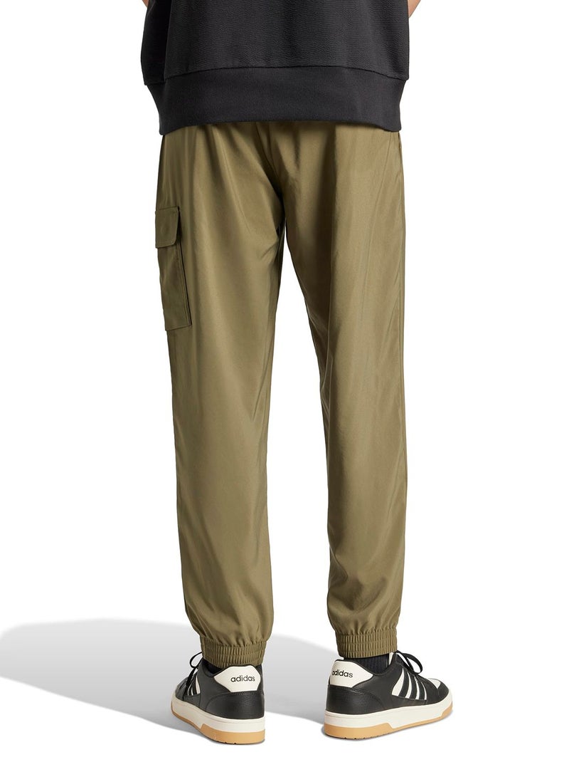 Adidas Essentials Small Logo Cargo Joggers - Image 2